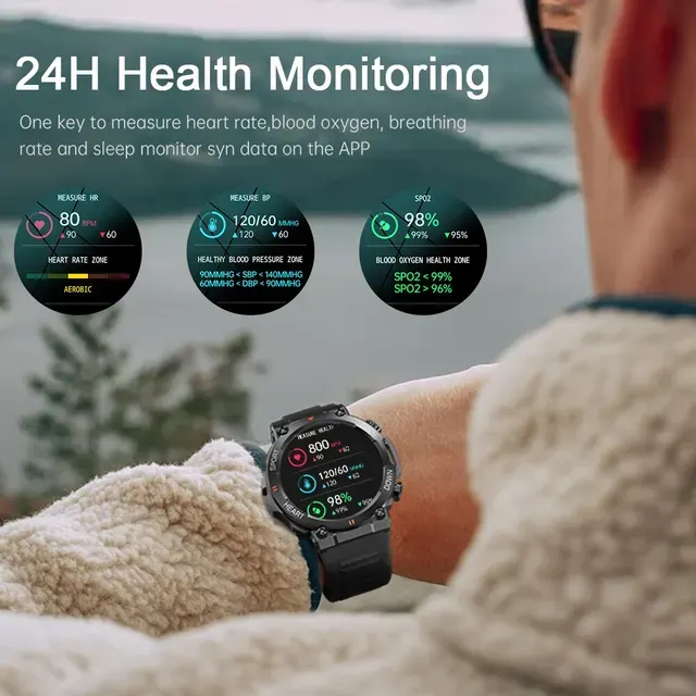 Fitness Smartwatch with Heart Rate Monitor 3