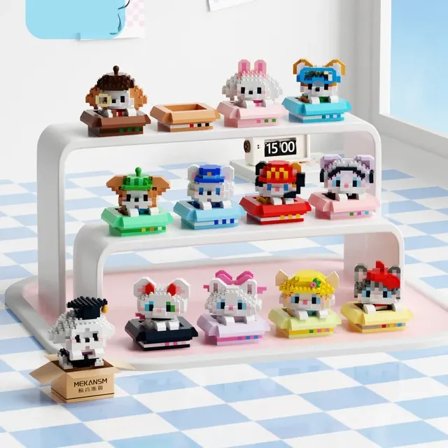 Animal Mini Building Block Set 4