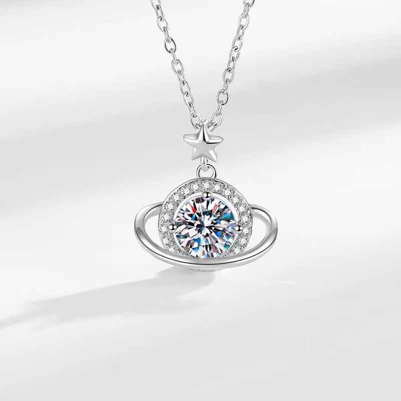 Cosmic Planet Star Luxury Necklace for Women