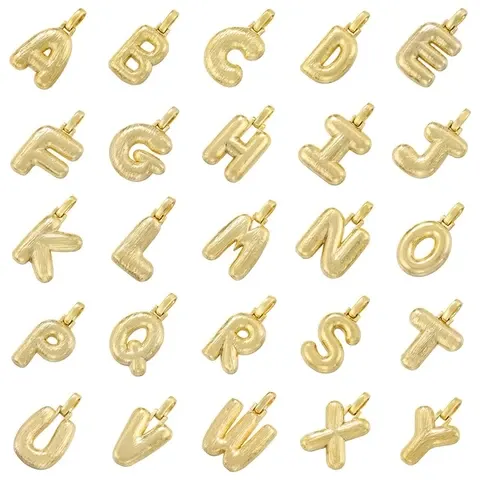 A-Z Initial Charms for Jewelry Making