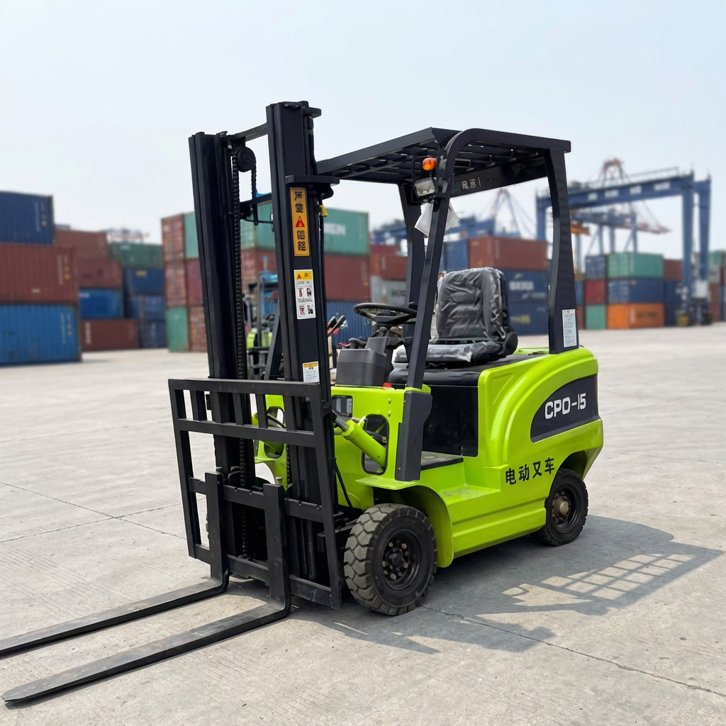 Electric Forklift with Lithium Battery 1.5 Ton