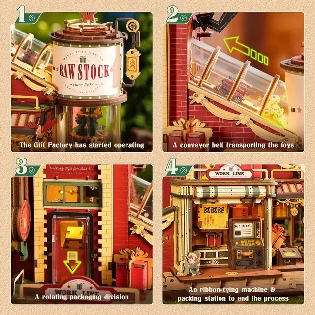 Wooden 3D Model Kit 3