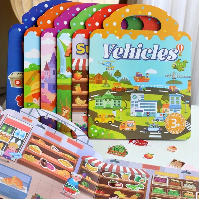 Calm Jelly Sticker Book for Kids 3