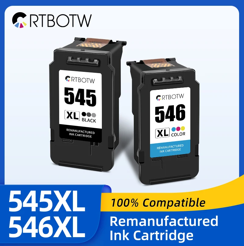 545XL 546 Tintenpatrone Ersatz für Canon Kompatibel 545