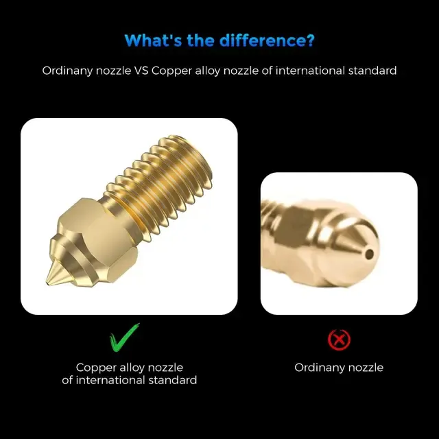 5-Pack Brass Nozzle Set 0.2–0.8mm 4