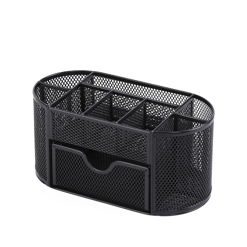 Mesh Metal Desk Pen Holder 4