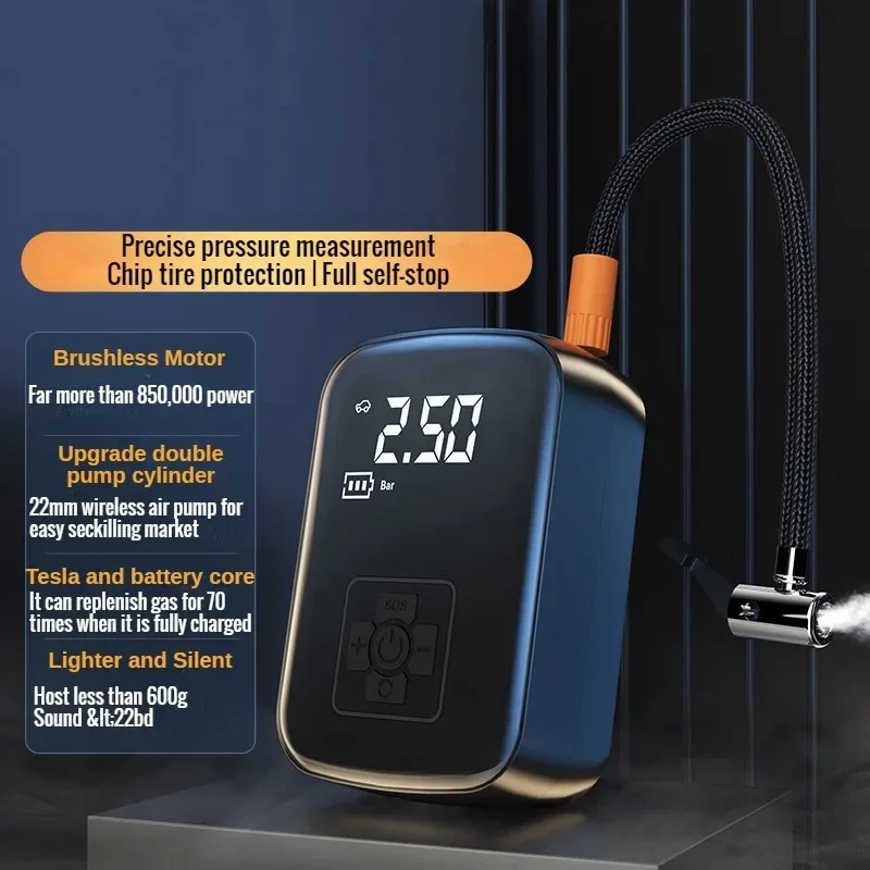 Cordless Tire Inflator with Digital Display 2