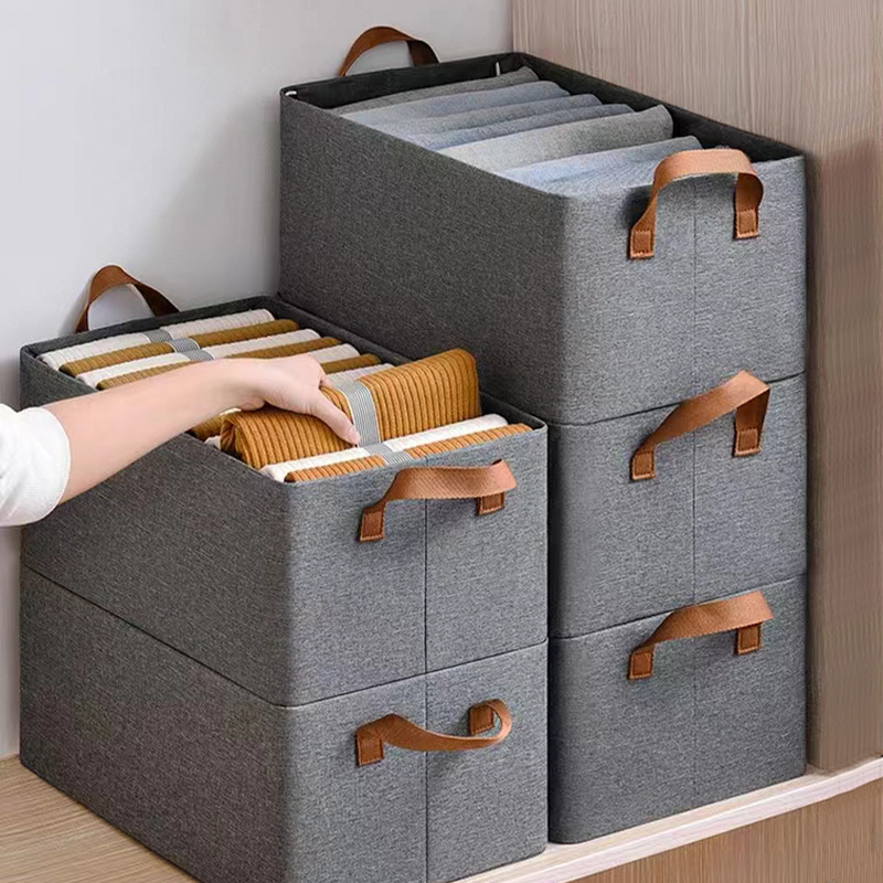 Wardrobe Clothes Organizer for Jeans Upgraded Drawer Organizers
