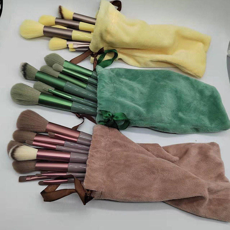 13-teiliges Make-up-Pinselset mit Aufbewahrungsbeutel 2
