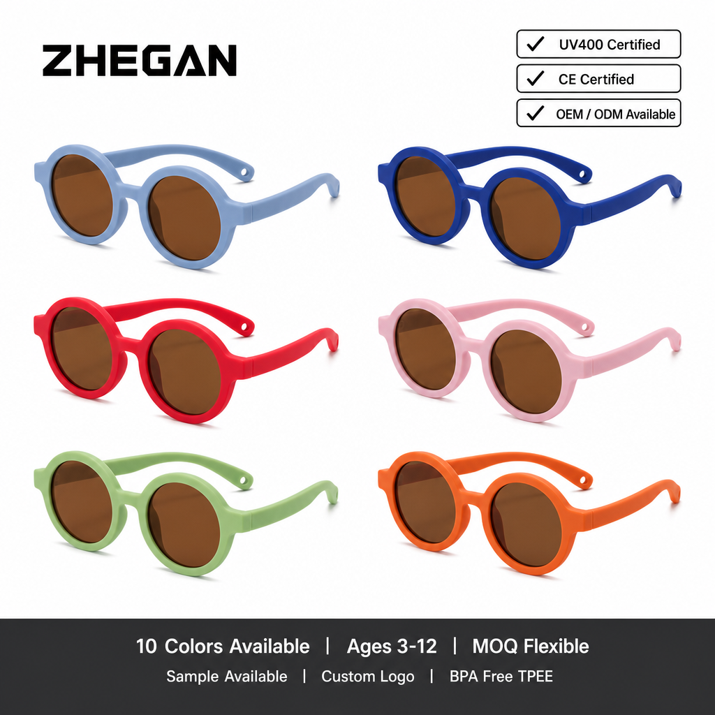 Kinder Polarisierte Sonnenbrille UV400 Flexibel 2