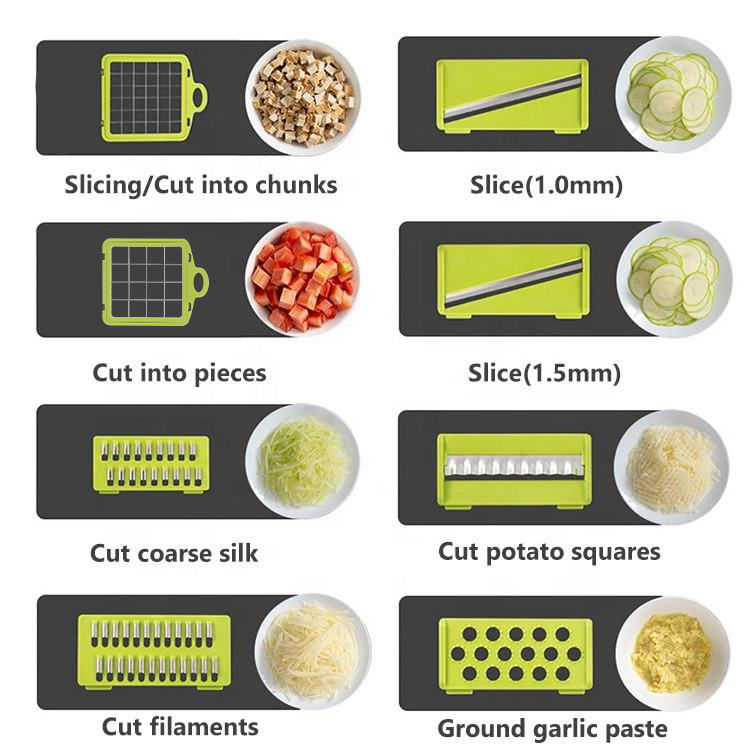 Gloway Quick Delivery 14 in 1 Kitchen Vegetable 3