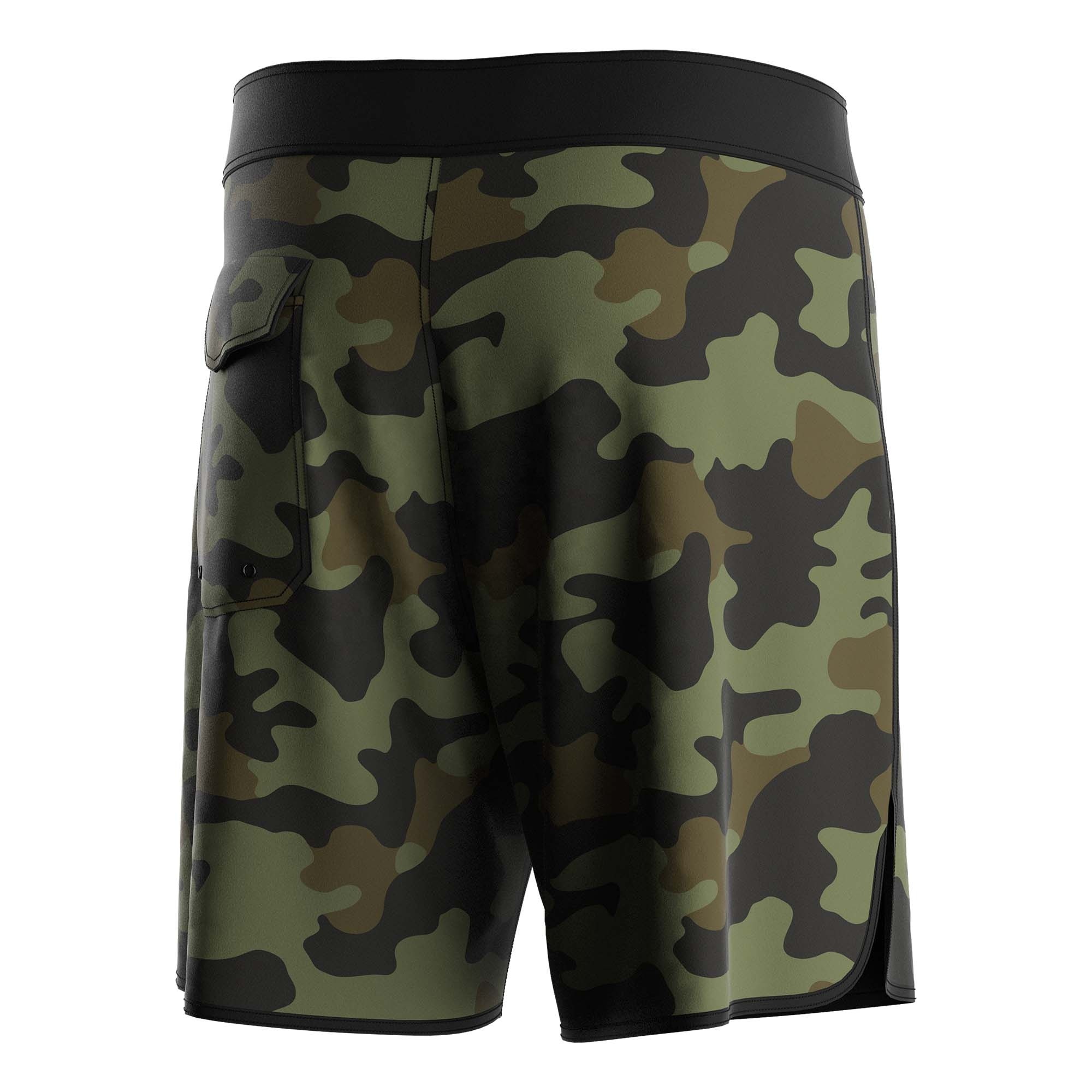 Polyester Sport Board Shorts with Drawstring 2