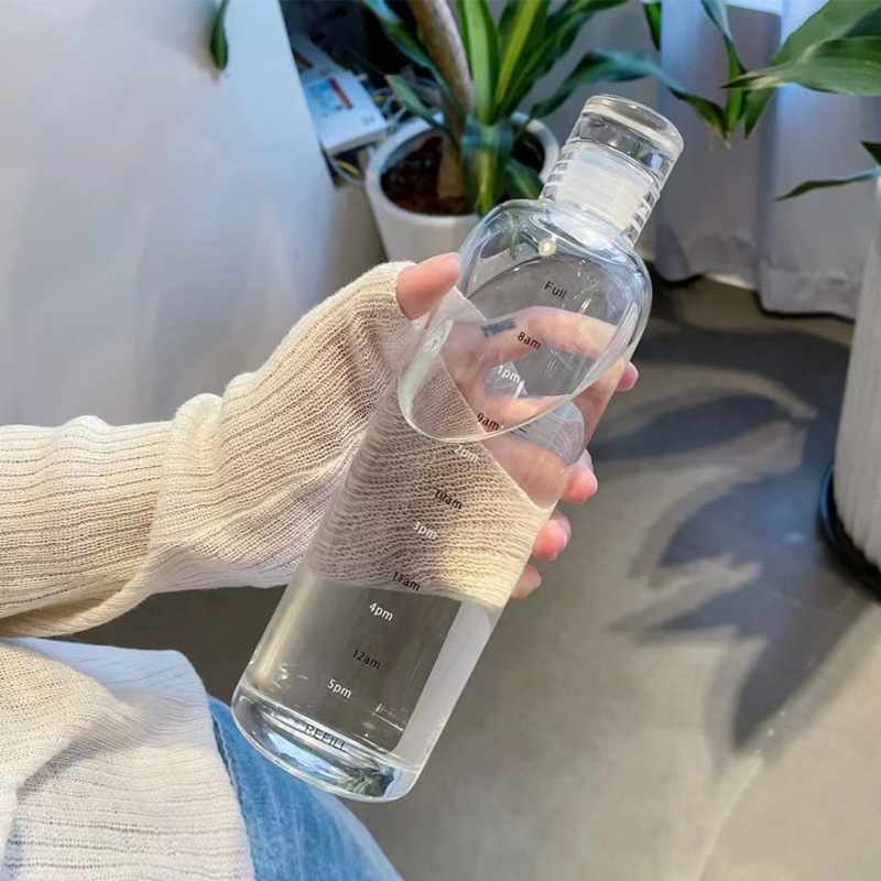 Heat-Resistant Glass Bottle with Tea Infuser 4