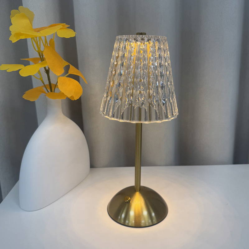 Desk Lamp LED Retro Metal Table Light USB 4