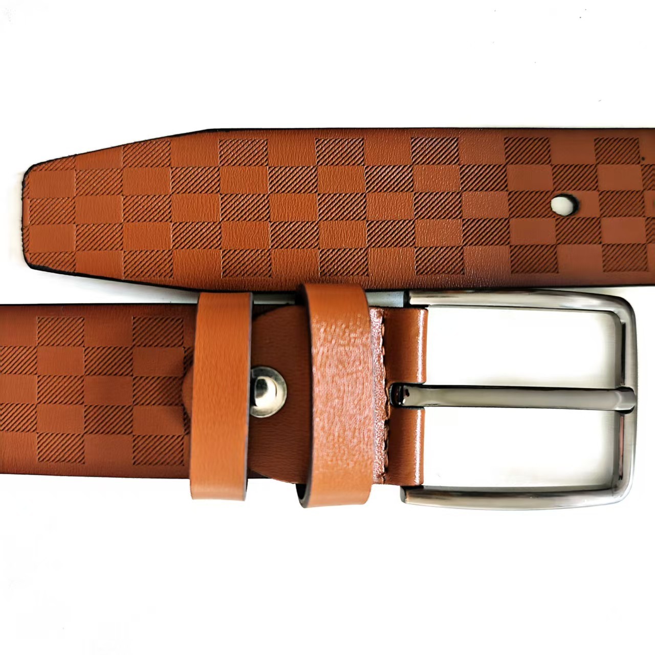 Adjustable Unisex Eco Vegan Leather Belt 4