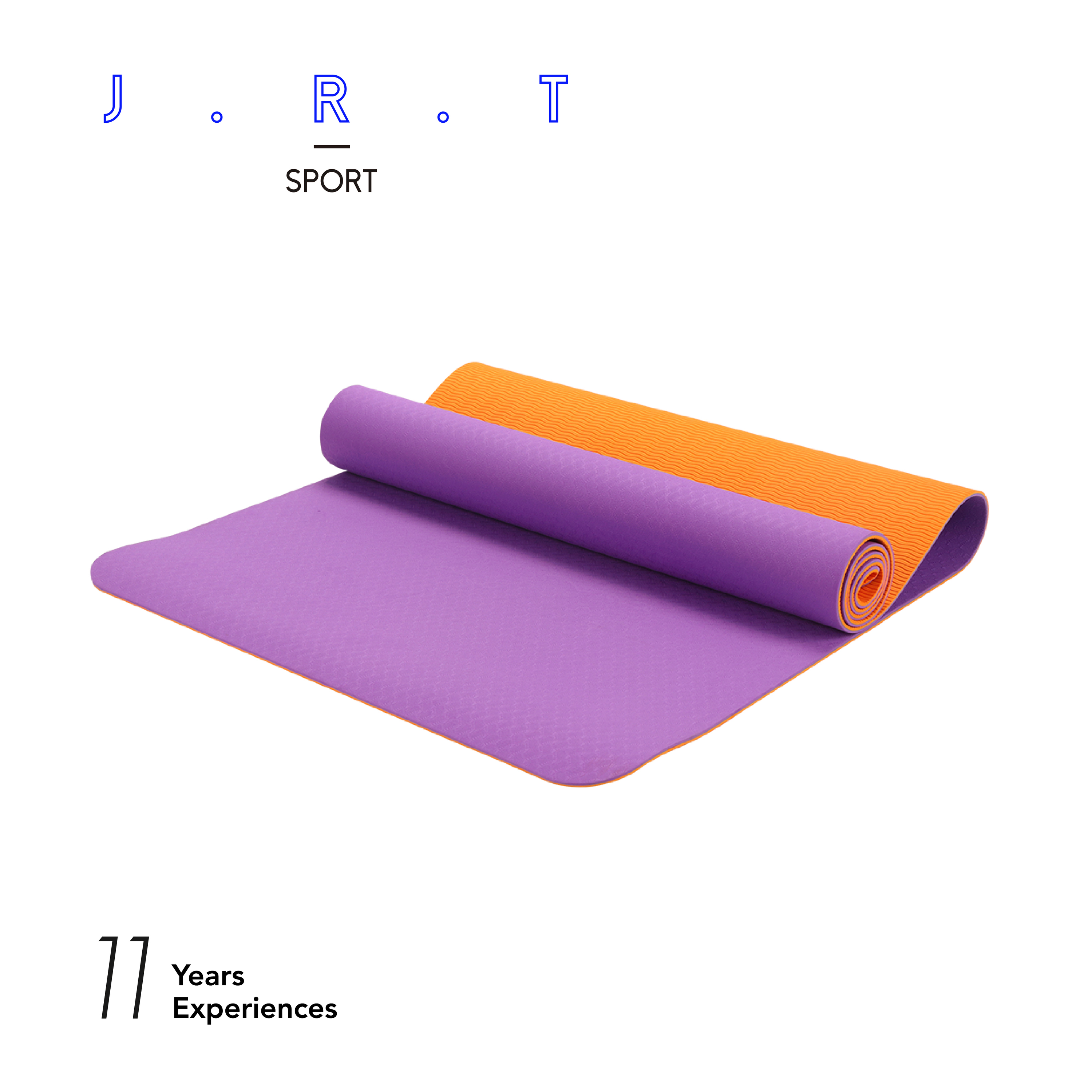 Leichte Faltbare Reise-Yogamatte mit Tasche 3