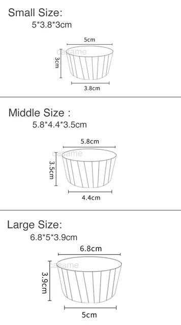 Large Cupcake Paper Mold 2