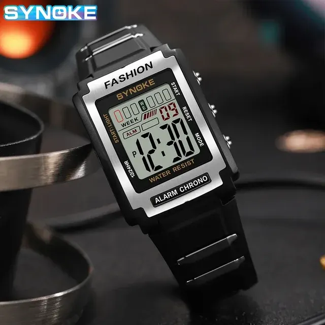 Men's Sport Digital Watch Waterproof 50 m Retro 2