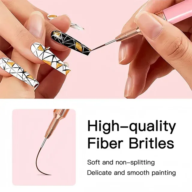 5-Piece Nail Brush Set for Manicure Pedicure 4