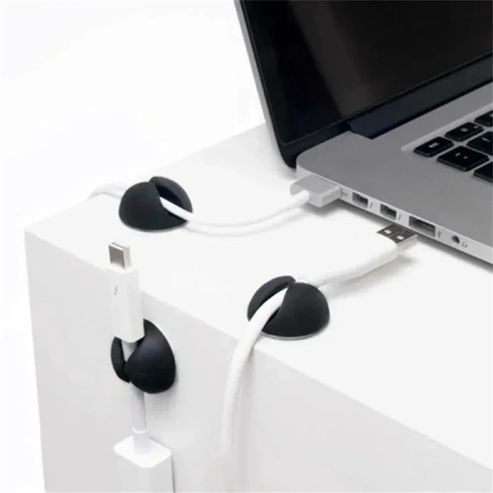 Round Silicone Cable Clips 20-Pack 4
