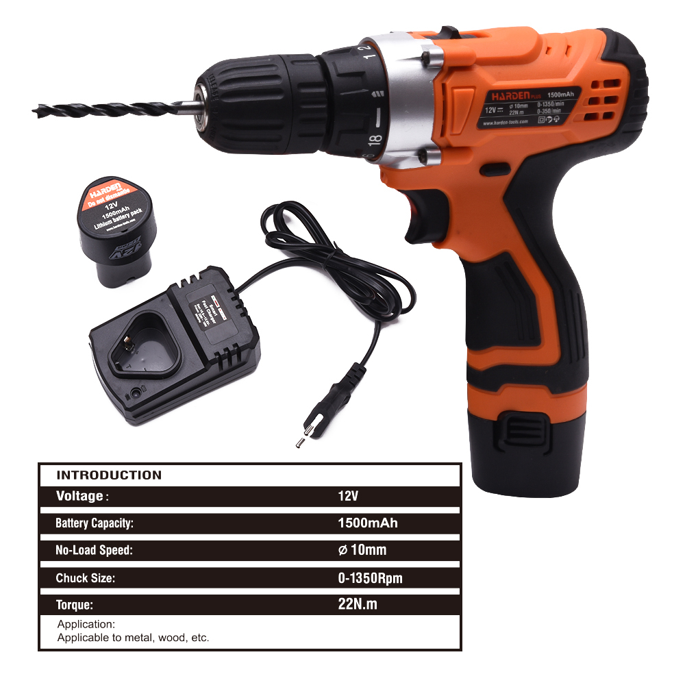 36-Piece Cordless Drill Set for Household 2