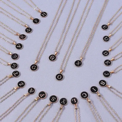 Initial Pendant Necklace