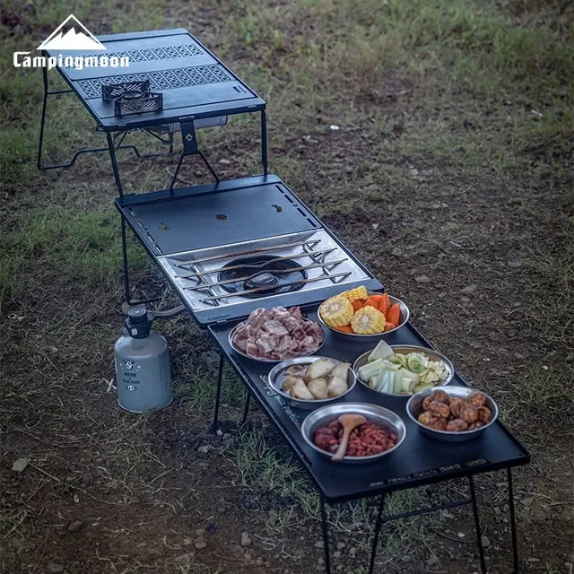 Black Combi Camping Table for Stove Cover 3