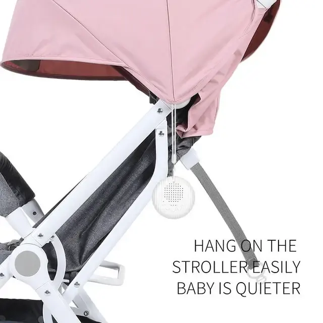 Tragbare Weißes-Rauschen-Maschine mit Nachtlicht für Babys 4