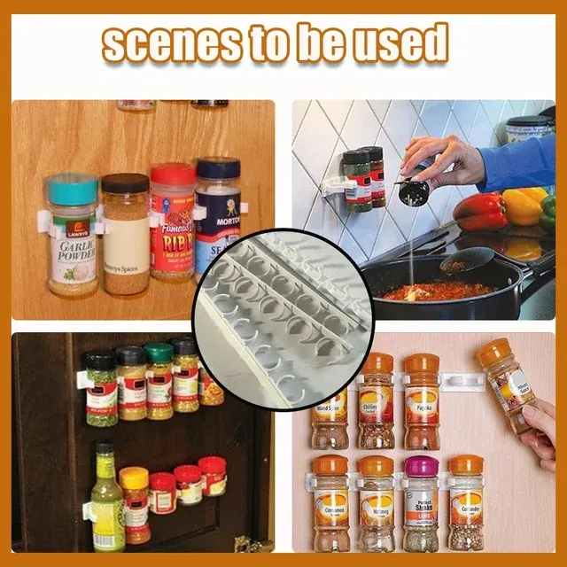 Spice Jar Wall Holder 4
