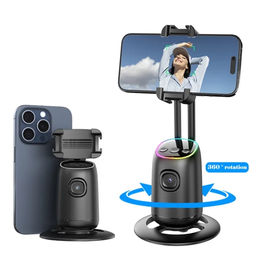 Multi-Function AI Intelligent Auto Face Tracking 360 Rotation