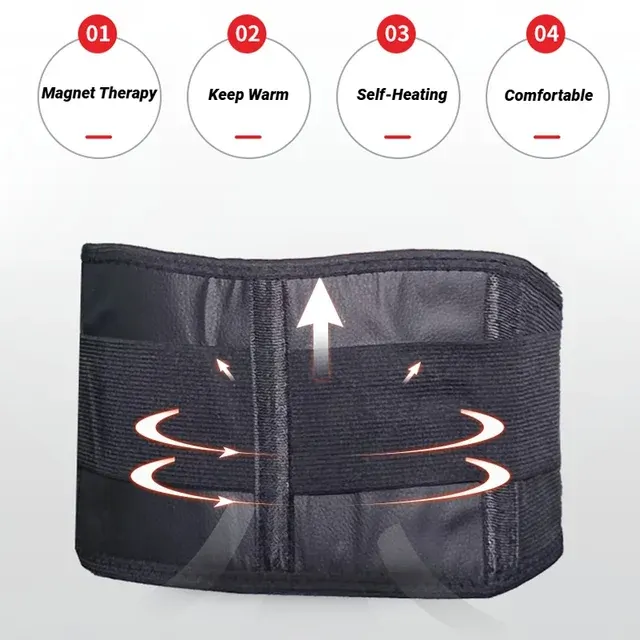 Self-Heating Magnetic Back Support Belt 4