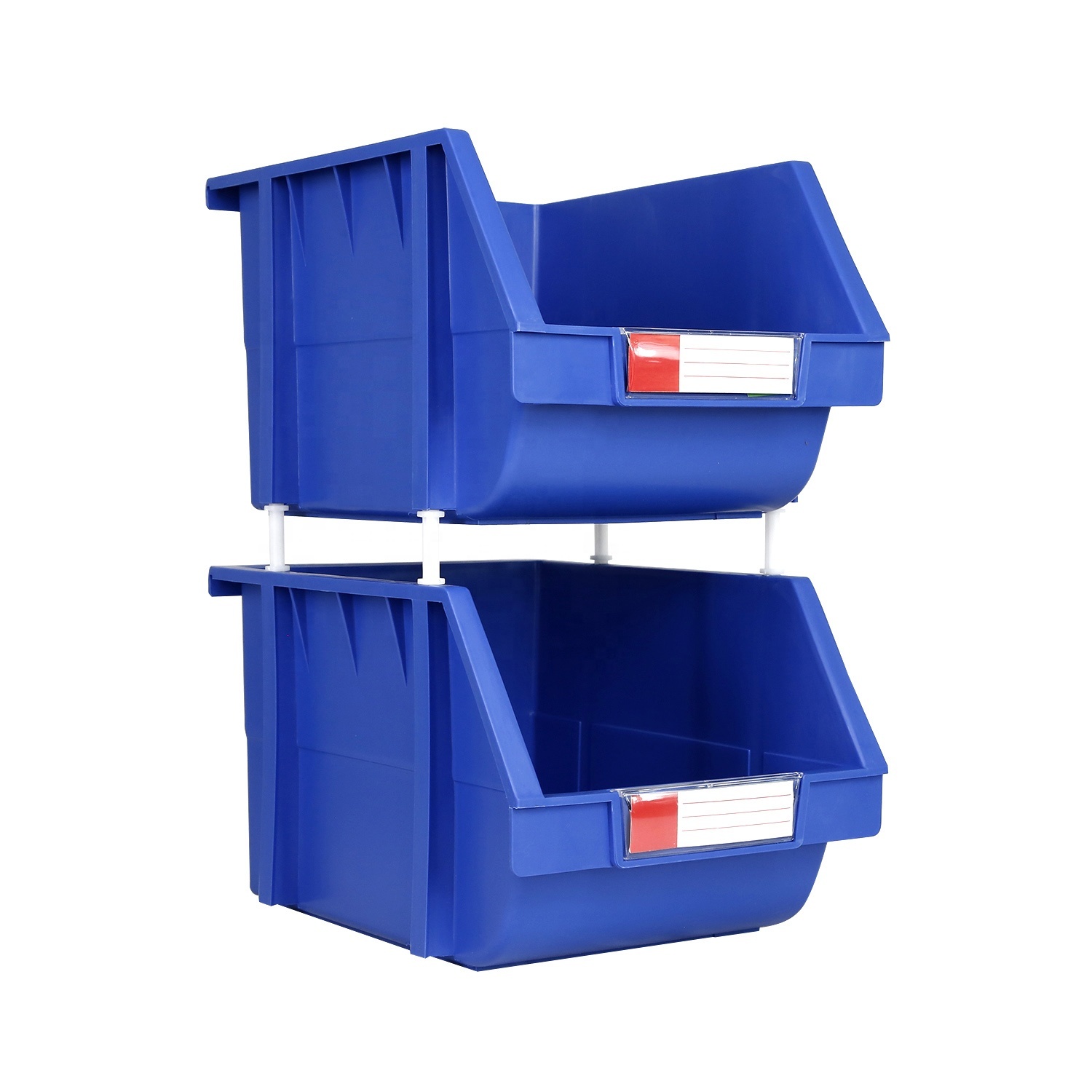 Heavy Duty Plastic Stackable Drawer Storage Shelf Bins 2