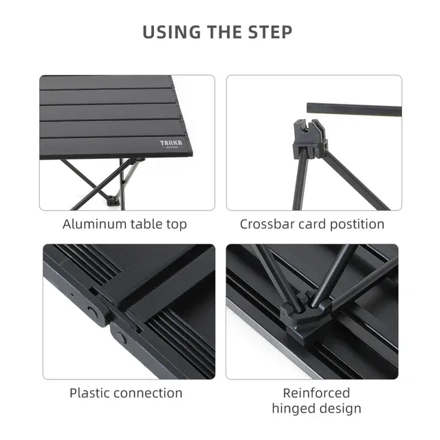 Ultralight Foldable Aluminum Camping Table 4