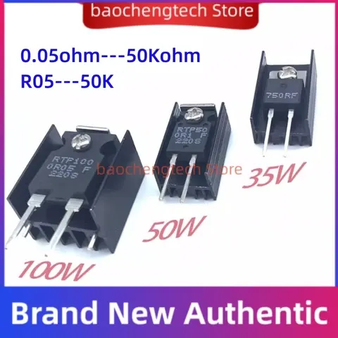 35 Watt 50 100 10 Ohm Dickfilm Nichtinduktiver