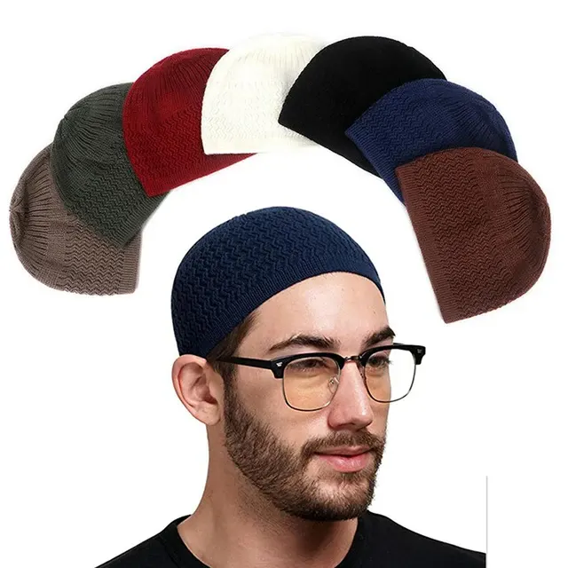 Knit Prayer Cap 2