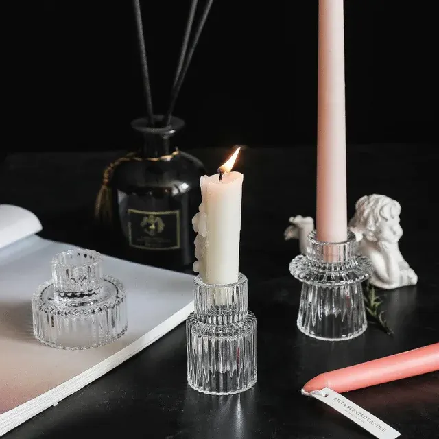 Glass Tealight Holder 4