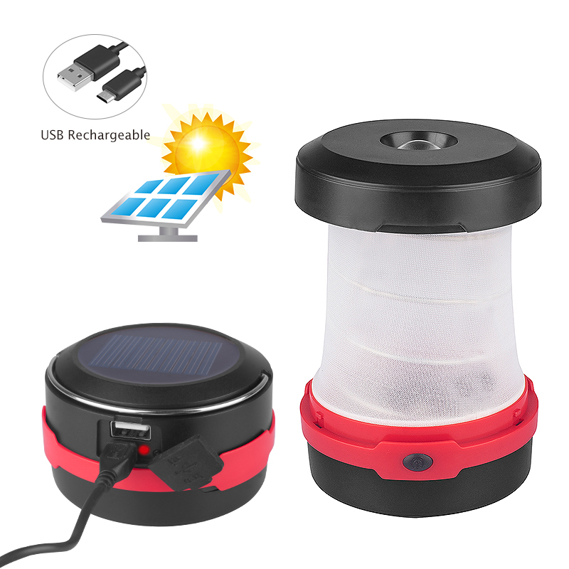 Promotion Gift Telescopic Led Camping Lantern Adventure Rechargeable 3
