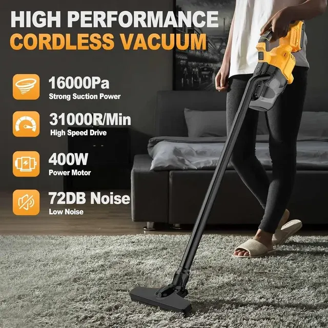 Cordless Handheld Vacuum with HEPA Filters 2