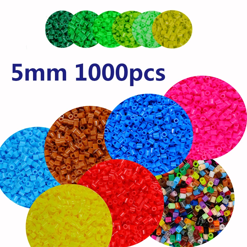 Sicherungsperlen 1000 Stück 5 mm 3D-Pixel-Puzzle-Eisenperlen Handgefertigtes Kunsthandwerk