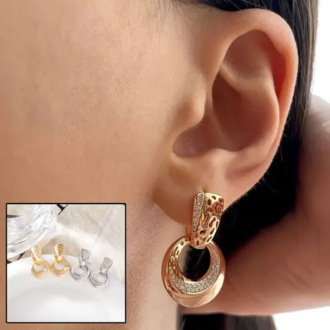 Moon Drop Earrings