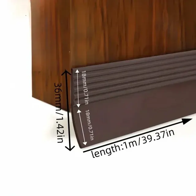 Self-Adhesive Door Draft Seal Strip 3