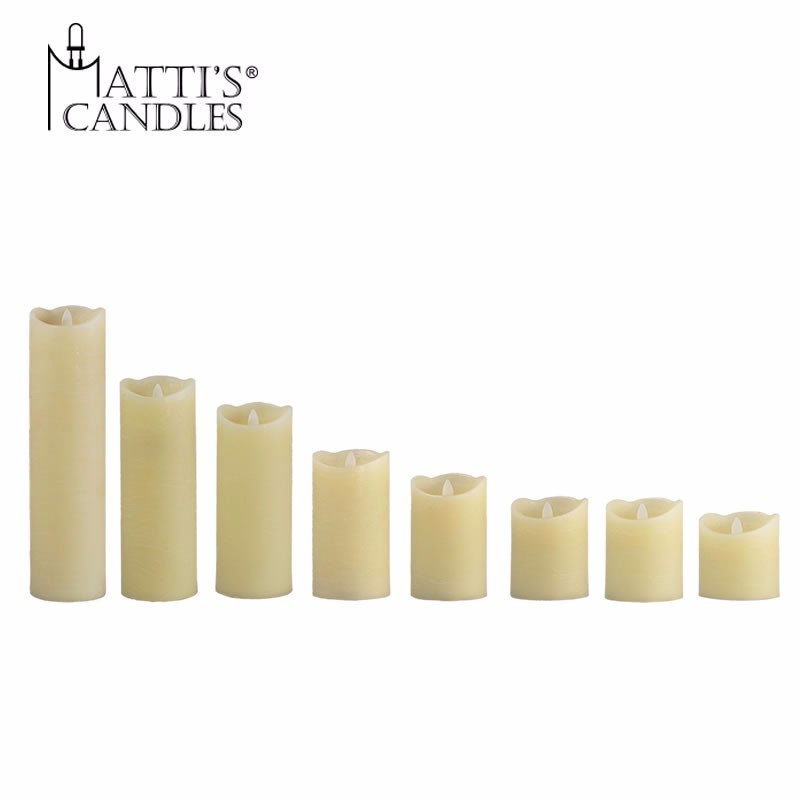 Flameless LED Candle with Moving Wick 4