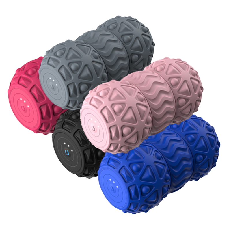 Portable Electric Fascia Ball Foam Roller Peanut Massage
