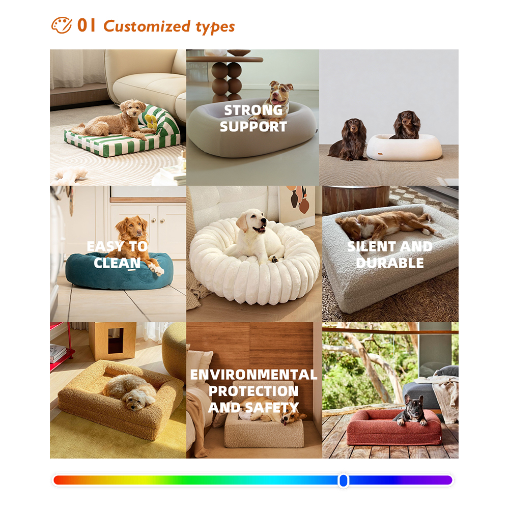 Orthopedic Memory Foam Dog Bed Washable 3