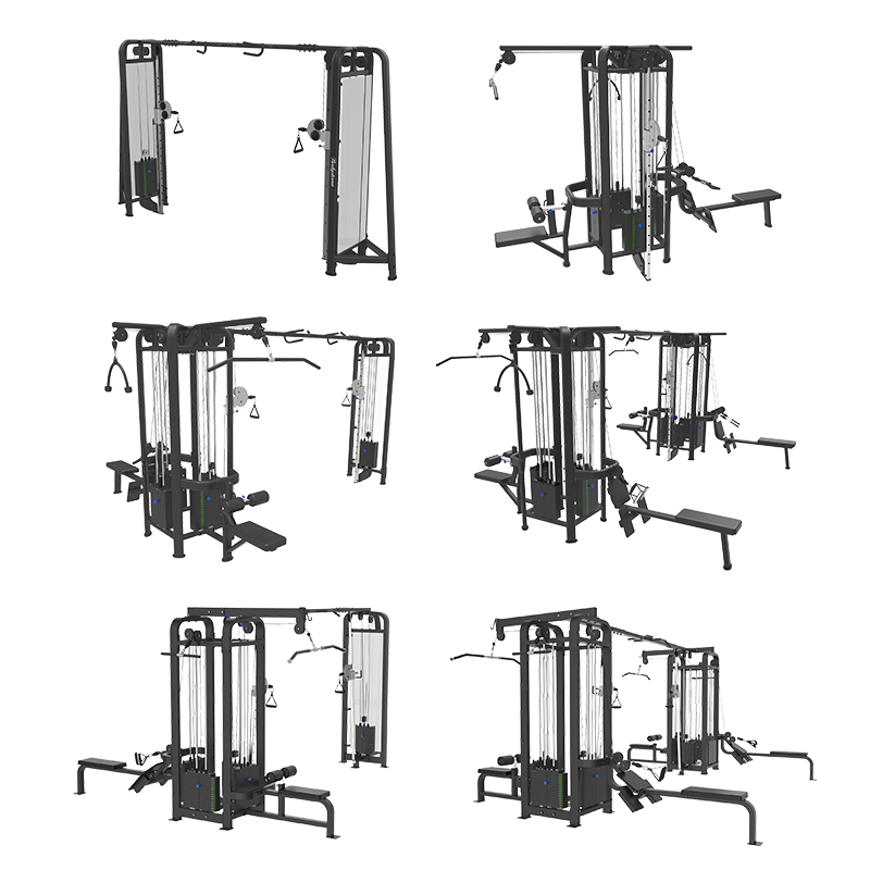 Multi-Jungle Smith Power Rack Station für Krafttraining 2