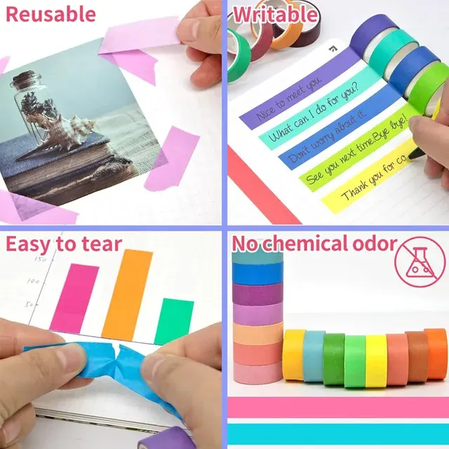 Regenbogen-Washi-Tape 3