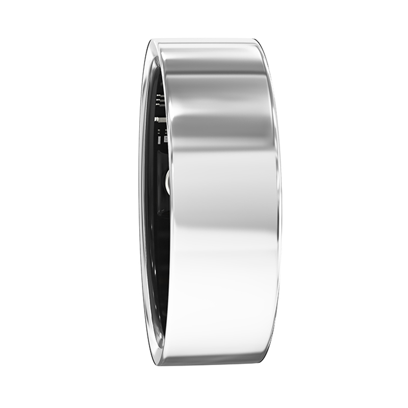 Stainless Steel Smart Ring Health Monitor 4