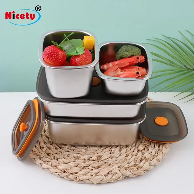 Eco-Friendly Stainless Steel Bento Lunch Box 3