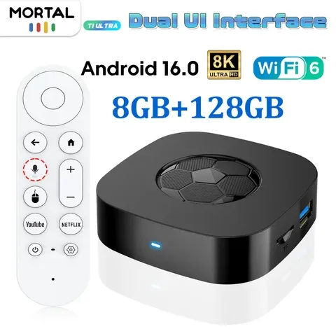 Neue 8K Ultra HD Smart TV Box Unterstützt