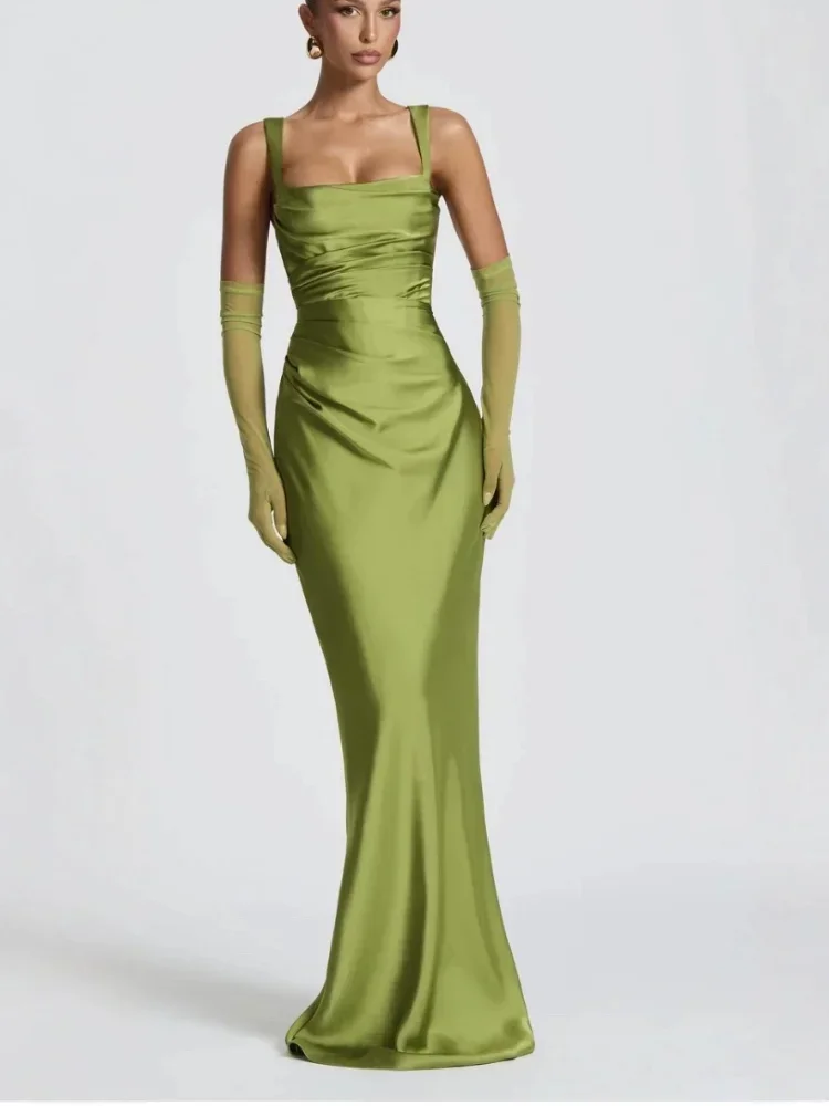 Maxikleid mit Schlitz 3